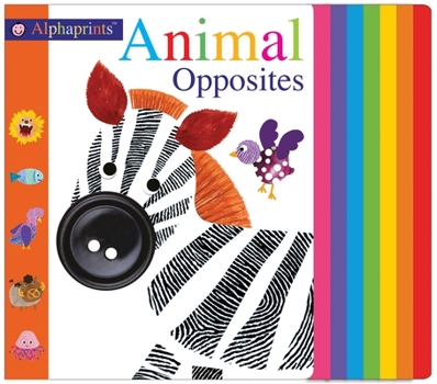 Board book Alphaprints: Animal Opposites Book