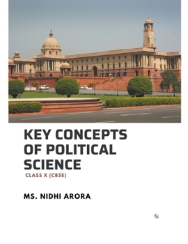 Paperback Key Concepts of Political Science: Class X (Cbse) Book