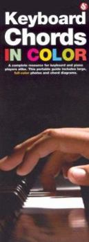 Paperback Keyboard Chords in Color: Compact Reference Library Book