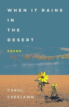 Paperback When It Rains in the Desert: Poems Book