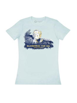 Misc. Blueberries for Sal Women's Crew T-Shirt X-Large Book