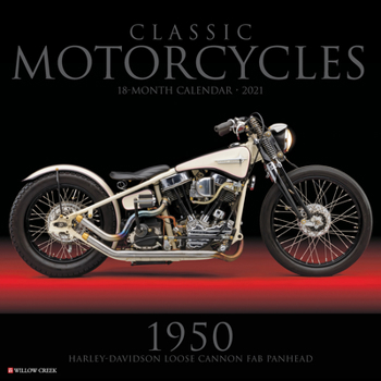 Calendar Classic Motorcycles 2021 Wall Calendar Book