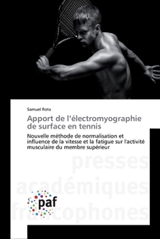 Paperback Apport de l'électromyographie de surface en tennis [French] Book