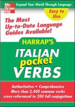 Paperback Harrap's Pocket Italian Verbs Book
