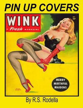 Paperback Pin-Up Magazine Covers Coloring Book