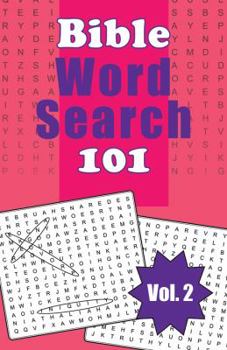 Paperback Bible Word Search 101: 2 Book
