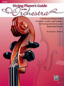 Paperback String Player's Guide to the Orchestra, Viola: Orchestral Repertoire Excerpts, Scales, and Studies for String Orchestra and Individual Study Book