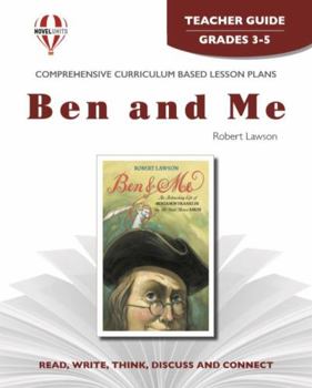 Paperback Ben And Me - Teacher Guide by Novel Units Book