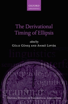 Paperback The Derivational Timing of Ellipsis Book