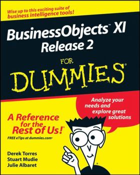 Paperback Businessobjects XI Release 2 for Dummies Book