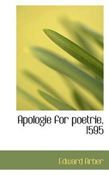 Paperback Apologie for Poetrie, 1595 Book