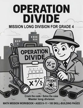 Paperback Operation Divide: Mission Long Division for Grade 4 Book