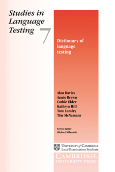 Paperback Dictionary of Language Testing Book