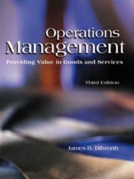 Hardcover Operations Management: Providing Value in Goods and Services Book