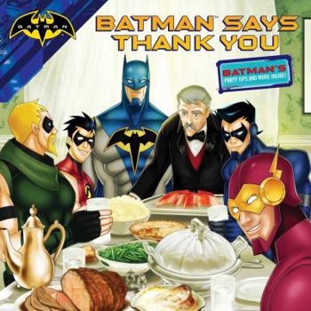 Paperback Batman Says Thank You Book
