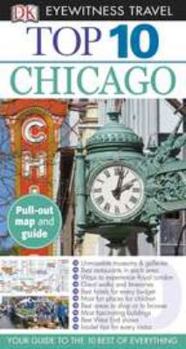 Paperback Top 10 Chicago [With Map] Book