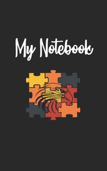 My Notebook: Eagle  Retro And Vintage Style 100 Pages And Lined