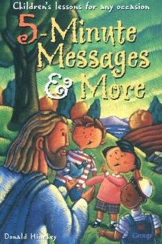 Paperback 5-Minute Messages for Children Book