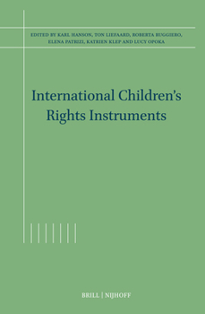 Hardcover International Children's Rights Instruments Book