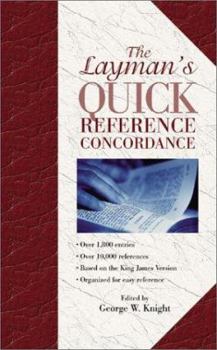 Paperback The Layman's Quick Reference Concordance Book