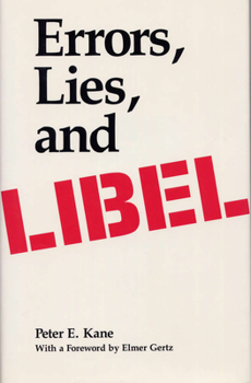 Paperback Errors, Lies, and Libel Book