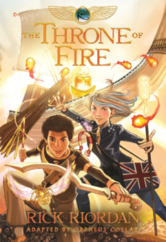 Library Binding Throne of Fire: The Graphic Novel Book