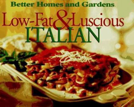 Hardcover Low-Fat & Luscious Italian Book