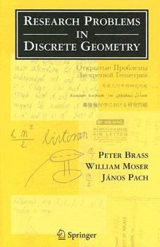 Hardcover Research Problems in Discrete Geometry Book