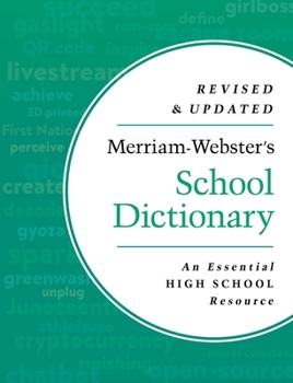 Hardcover Merriam-Webster's School Dictionary Book