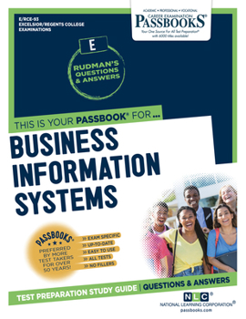 Paperback Business Information Systems (Rce-93): Passbooks Study Guide Volume 93 Book