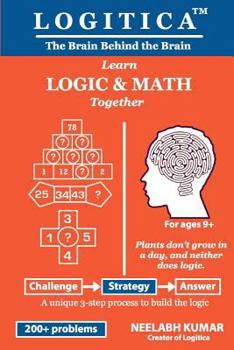 Paperback Logitica: Learn Logic & Math Together Book