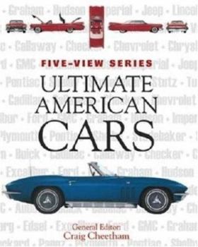 Hardcover Ultimate American Cars (Five-view) Book