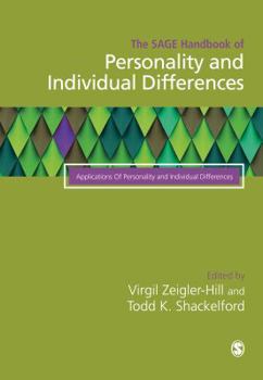 Hardcover Volume III: Applications of Personality and Individual Differences Book