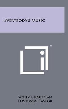 Hardcover Everybody's Music Book