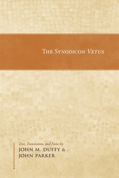 Paperback The Synodicon Vetus Book