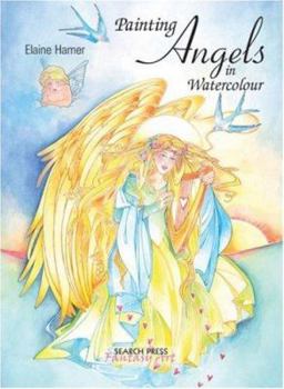 Hardcover Painting Angels in Watercolour Book