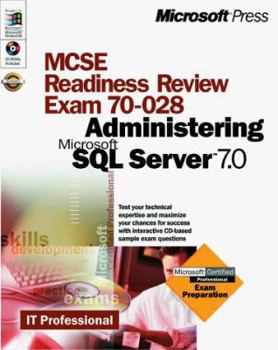 Paperback MCSE Readiness Review -- Exam 70-028 [With CD] Book