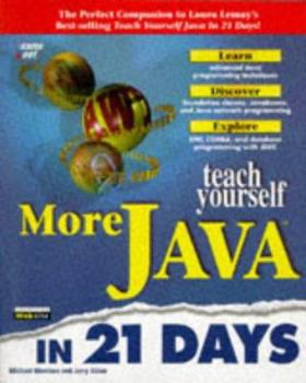 Paperback Teach Yourself More Java 1.1 in 21 Days [With Contains Source Code for Book Examples & Applets] Book
