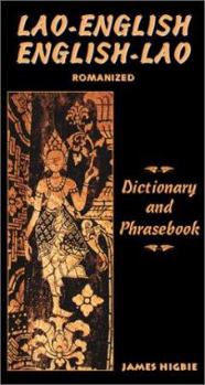 Paperback Lao-English/English-Lao Dictionary and Phrasebook Book