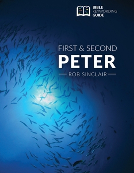 Paperback 1 & 2 Peter: Bible Keywording Guide Book