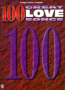 Paperback 100 Great Love Songs Book