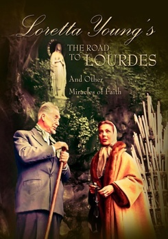 DVD Loretta Young's the Road to Lourdes Book