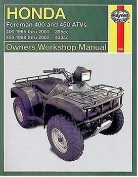 Paperback Honda Foreman 400/450 Atvs 1995 Thru 2002 Book