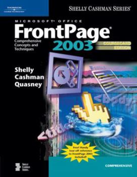 Paperback Microsoft Office FrontPage 2003: Comprehensive Concepts and Techniques, Coursecard Edition Book