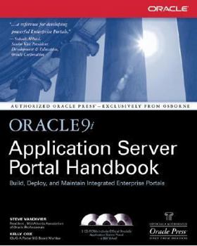 Paperback Oracle9i Application Server Portal Handbook Book