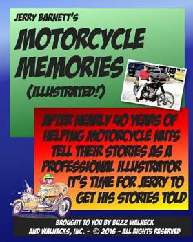 Paperback Jerry Barnett's Motorcycle Memories Book