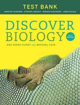 Paperback Test Bank for Discover Biology Book