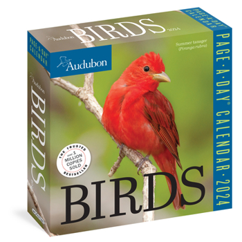 Calendar Audubon Birds Page-A-Day Calendar 2024: The World's Favorite Bird Calendar Book