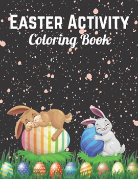 Paperback Easter Activity Coloring Book