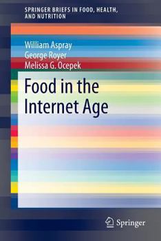 Paperback Food in the Internet Age Book